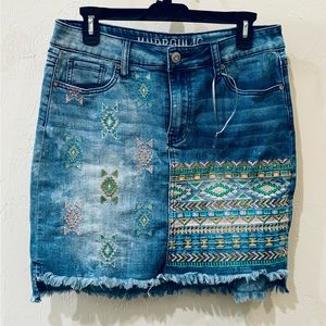 Hydraulic, soho jeans mini skirt 10